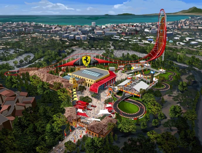 ferrari amusement park spain