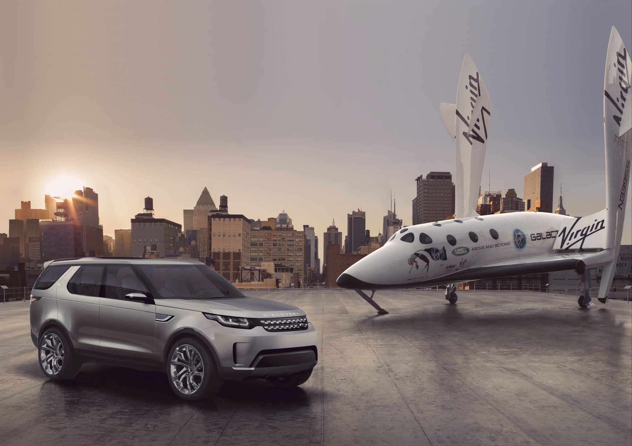 Land Rover enters Virgin Galactic partnership