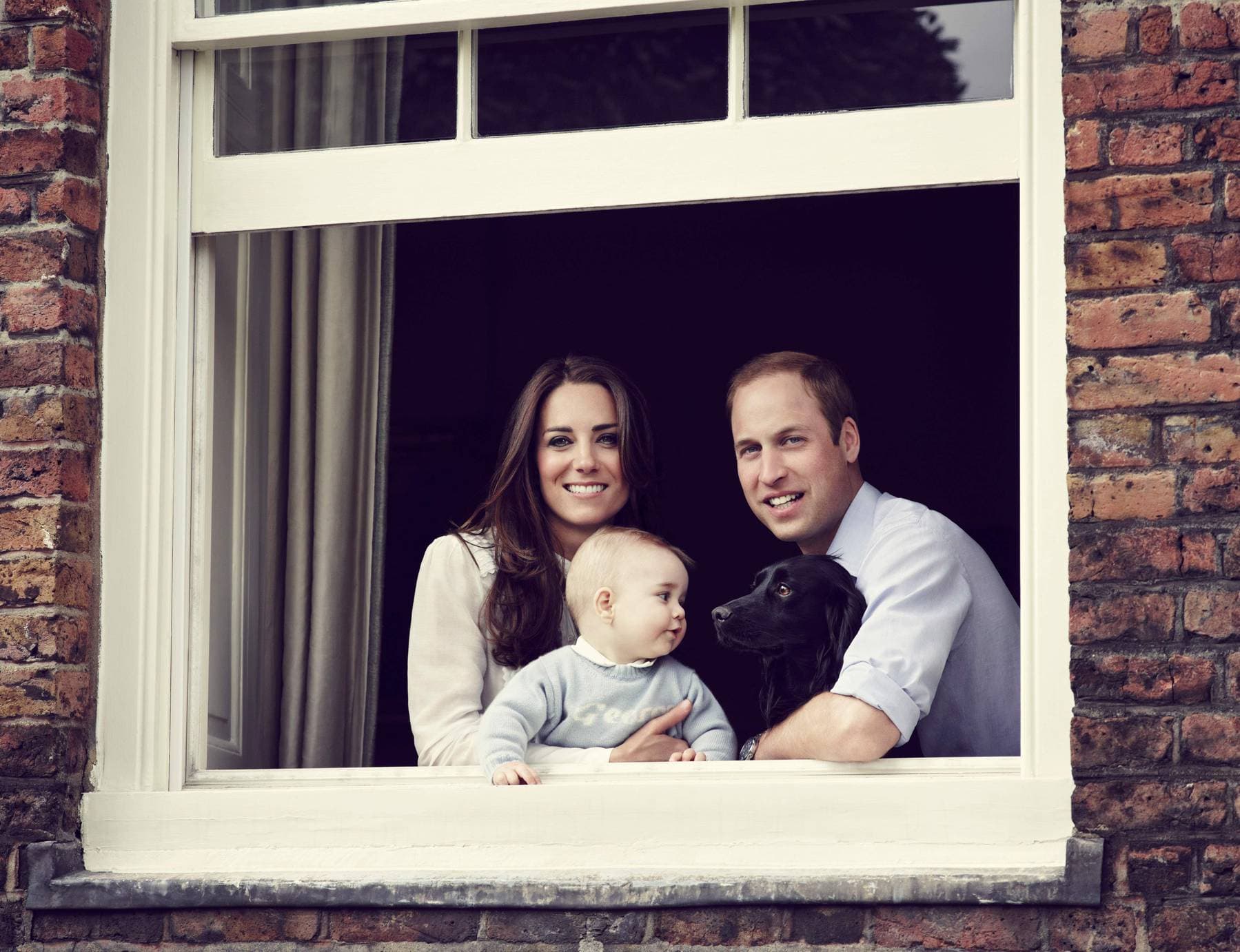 William, Kate and George