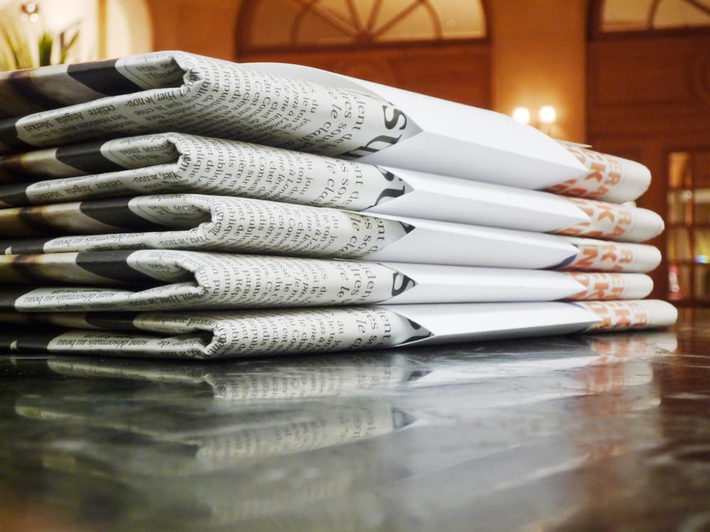 hotel newspapers