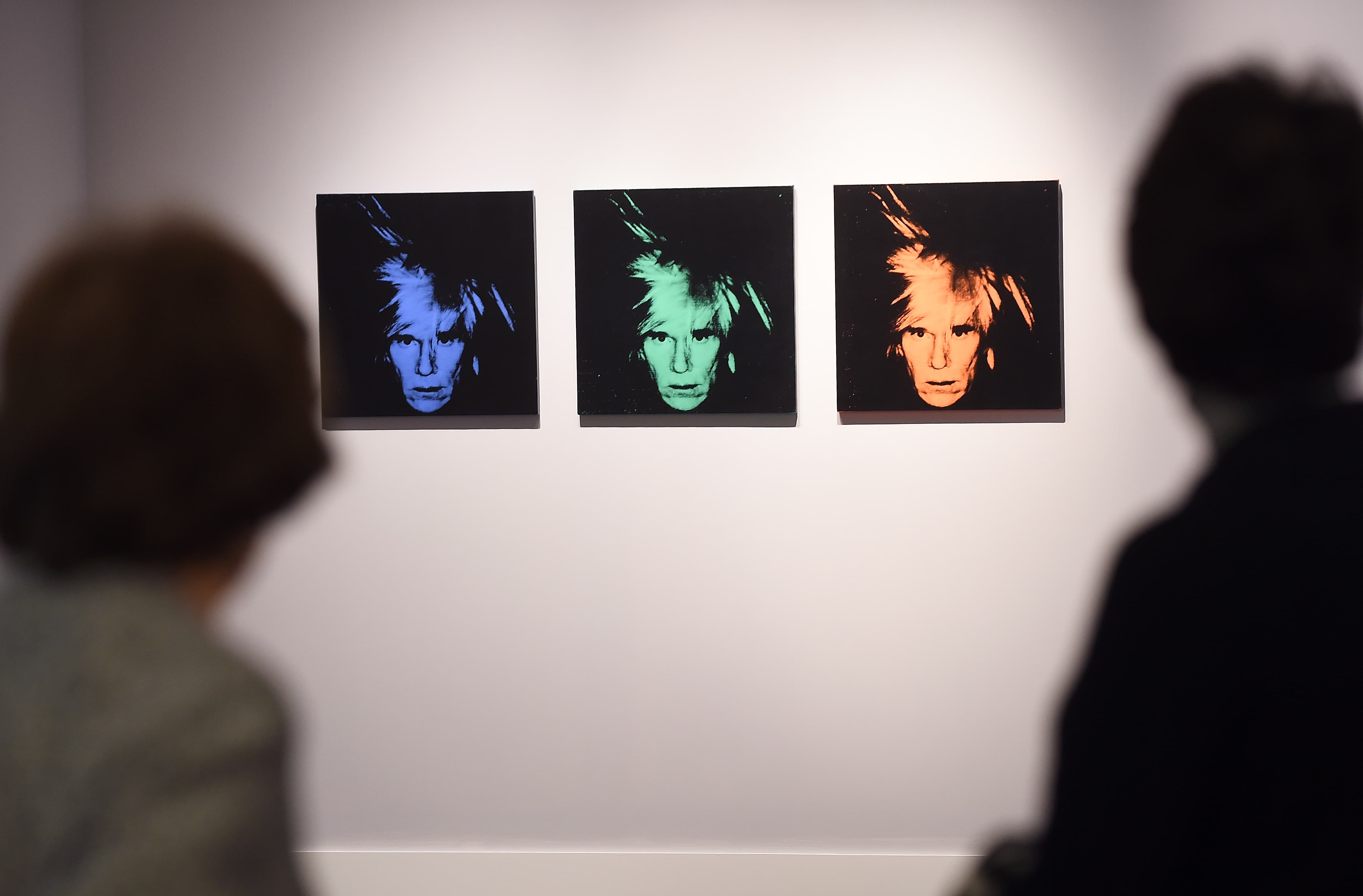 Six Self Portraits by Andy Warhol