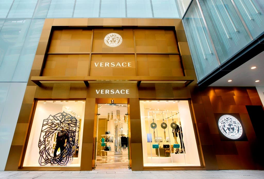 Versace Hong Kong flagship boutique