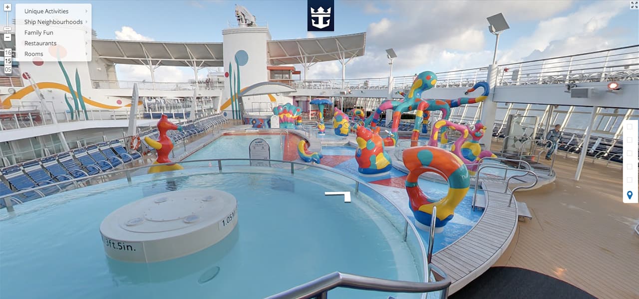 Allure of the Seas Google Street
