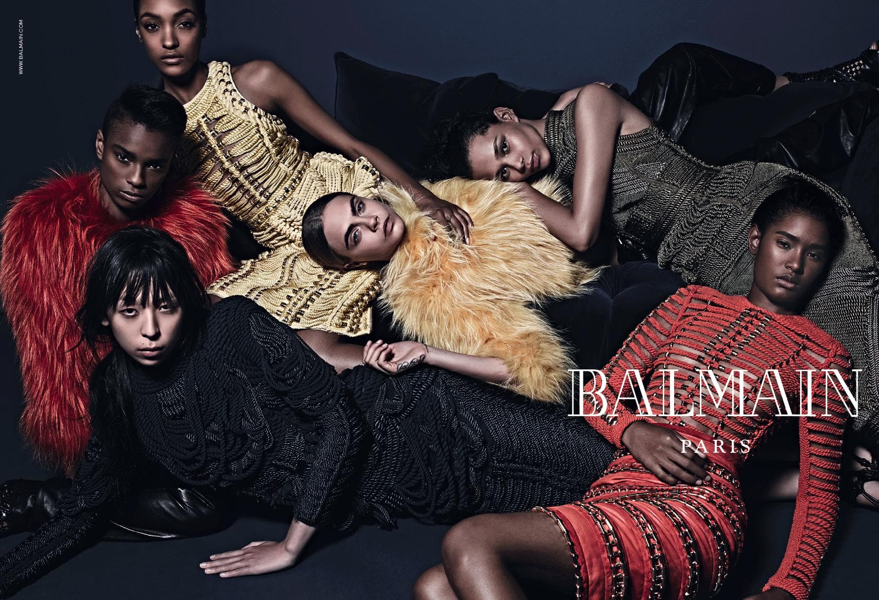 Balmain Fall 2014 campaign
