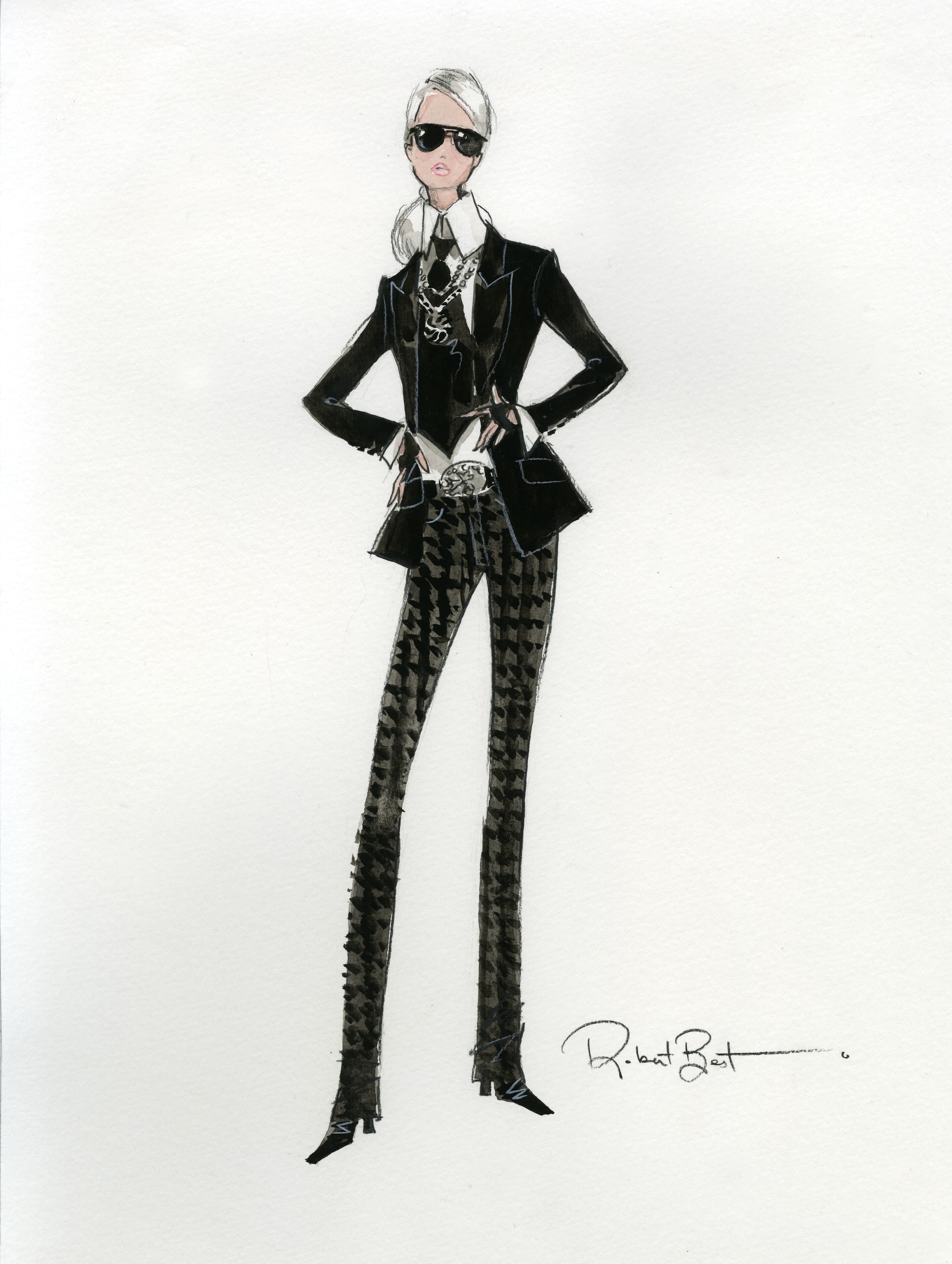Karl Lagerfeld Barbie