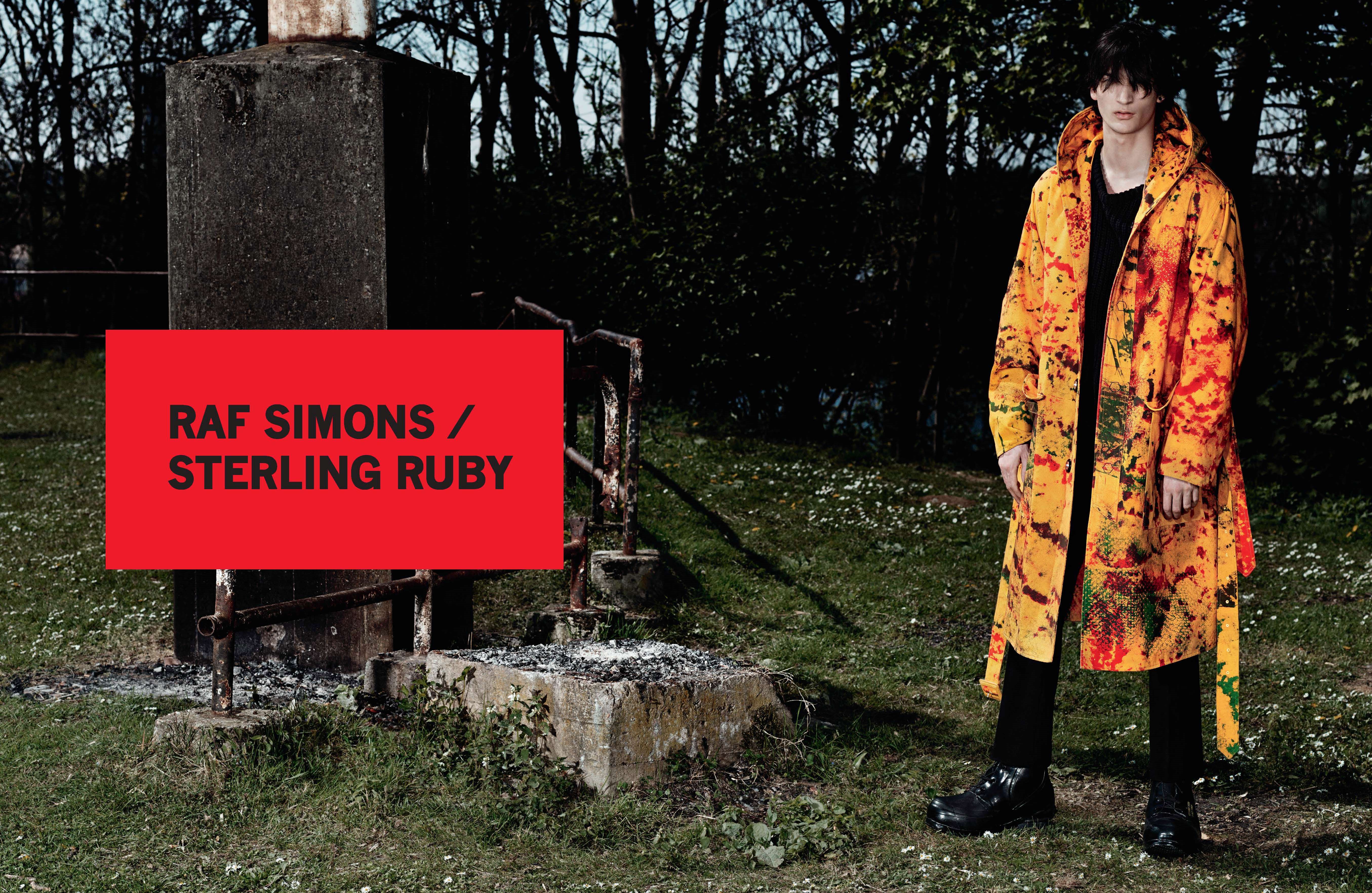 Raf Simons Sterling Ruby Fall 2014