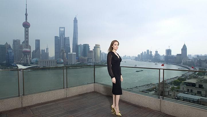 Angelina Jolie Shanghai