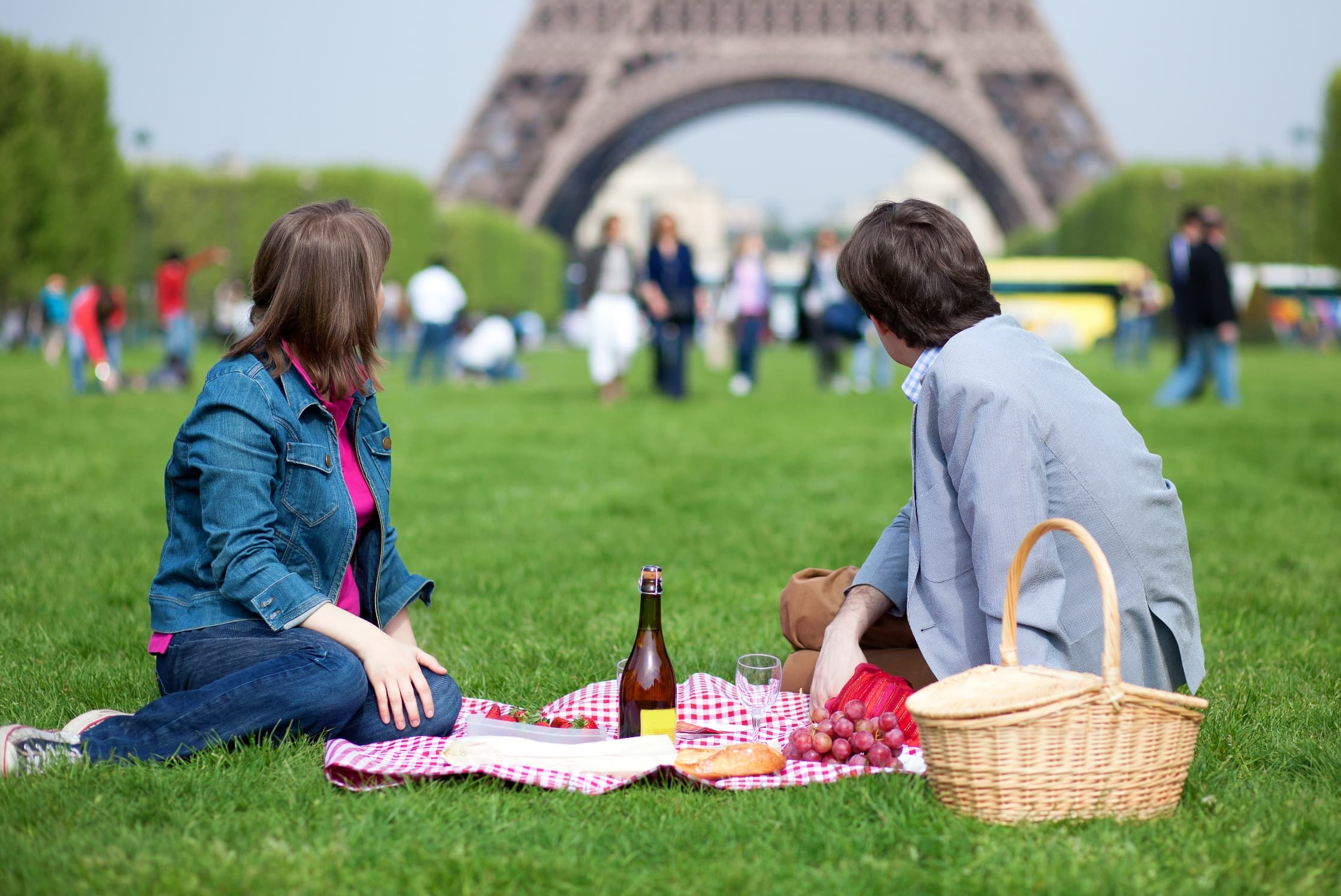 Picnic at Eiffel Tower