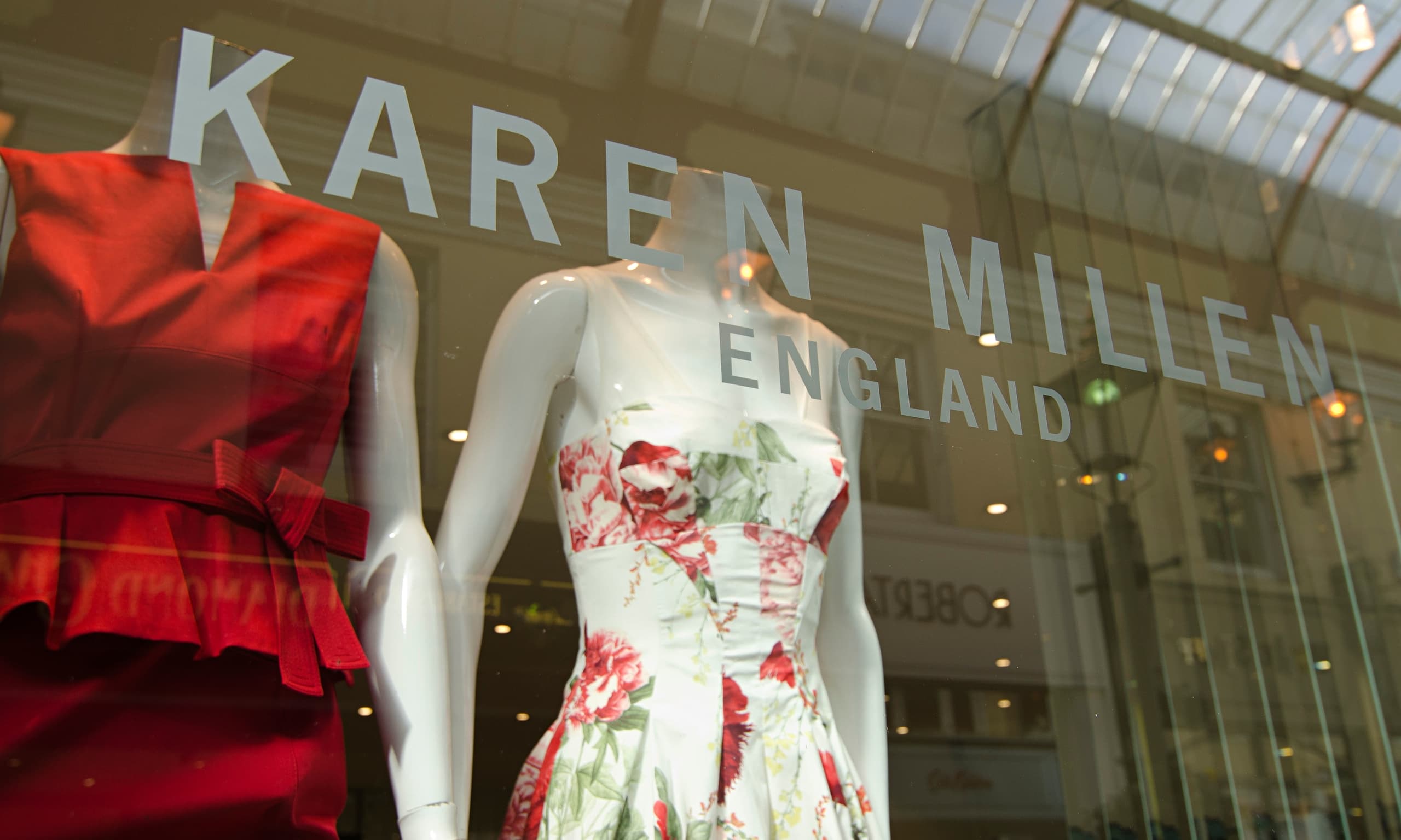Karen Millen shop window
