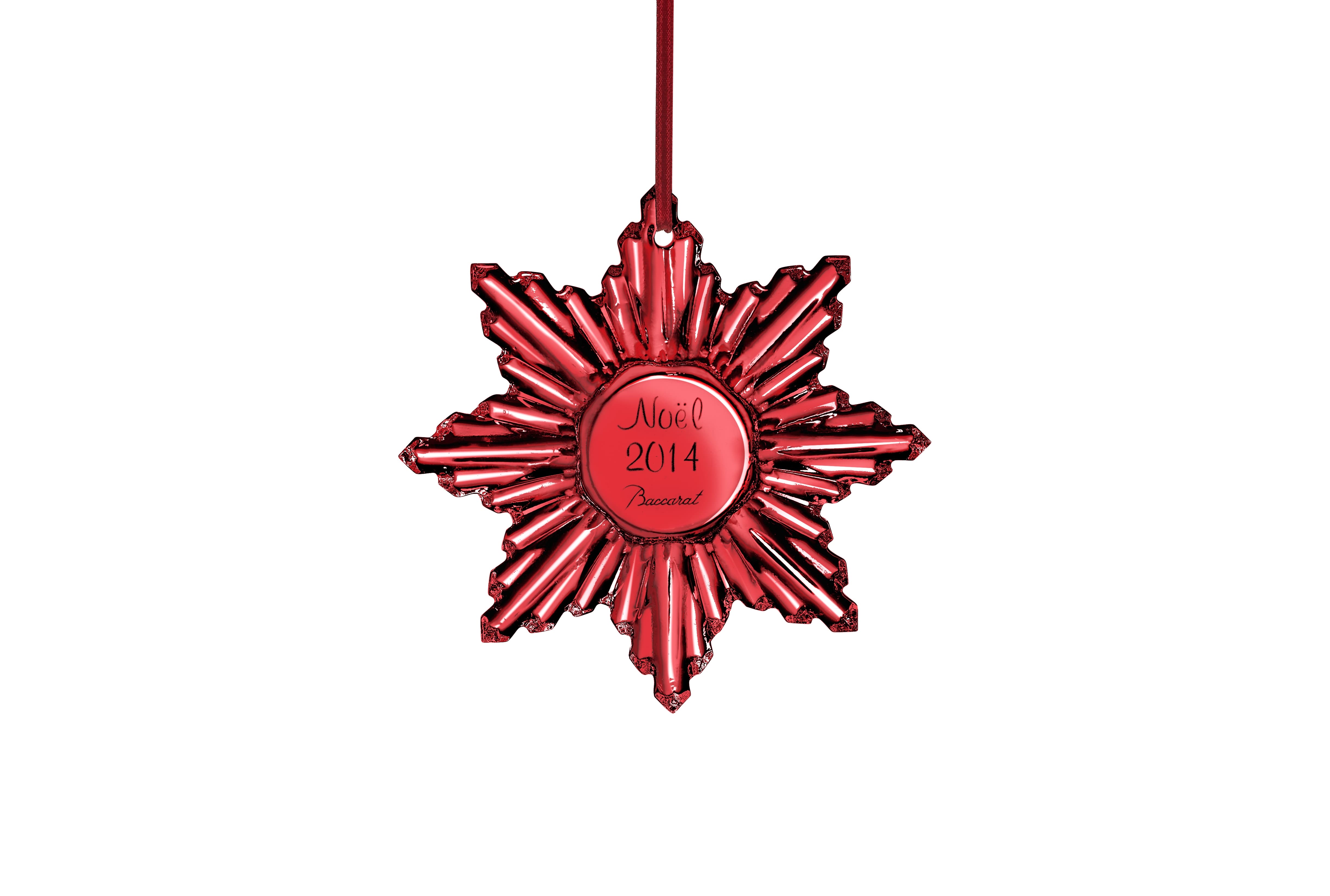 Christmas ornament 2014 Baccarat