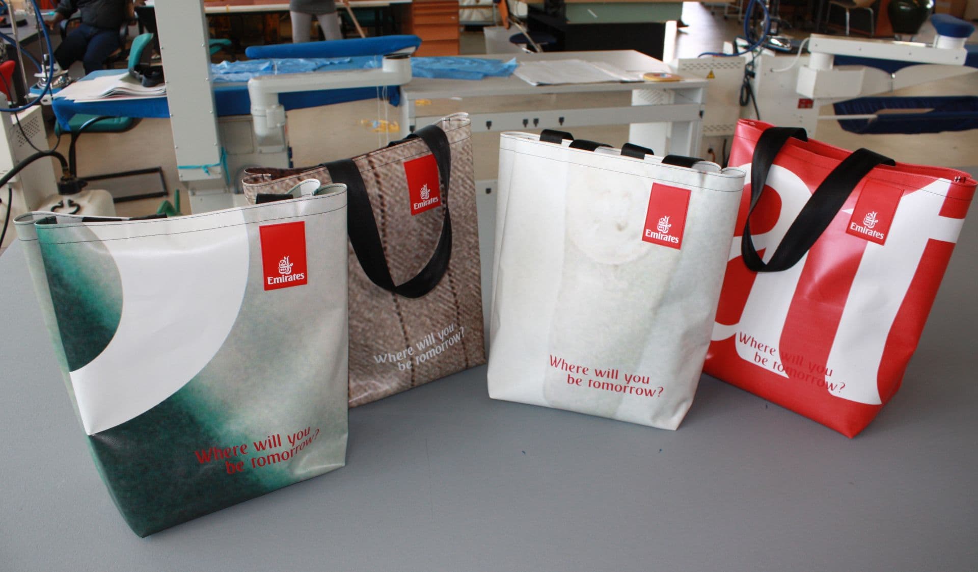 Emirates shopping bags
