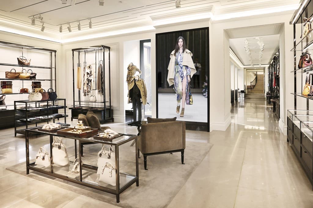 Burberry flagship store Milan
