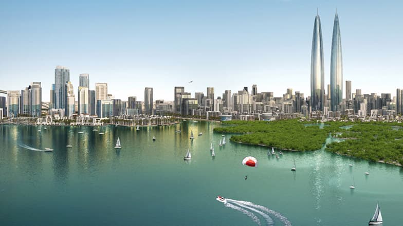 Dubai twin towers