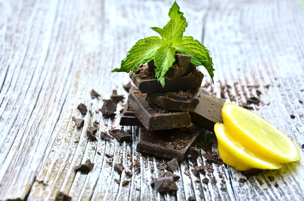 Lemon and chocolate