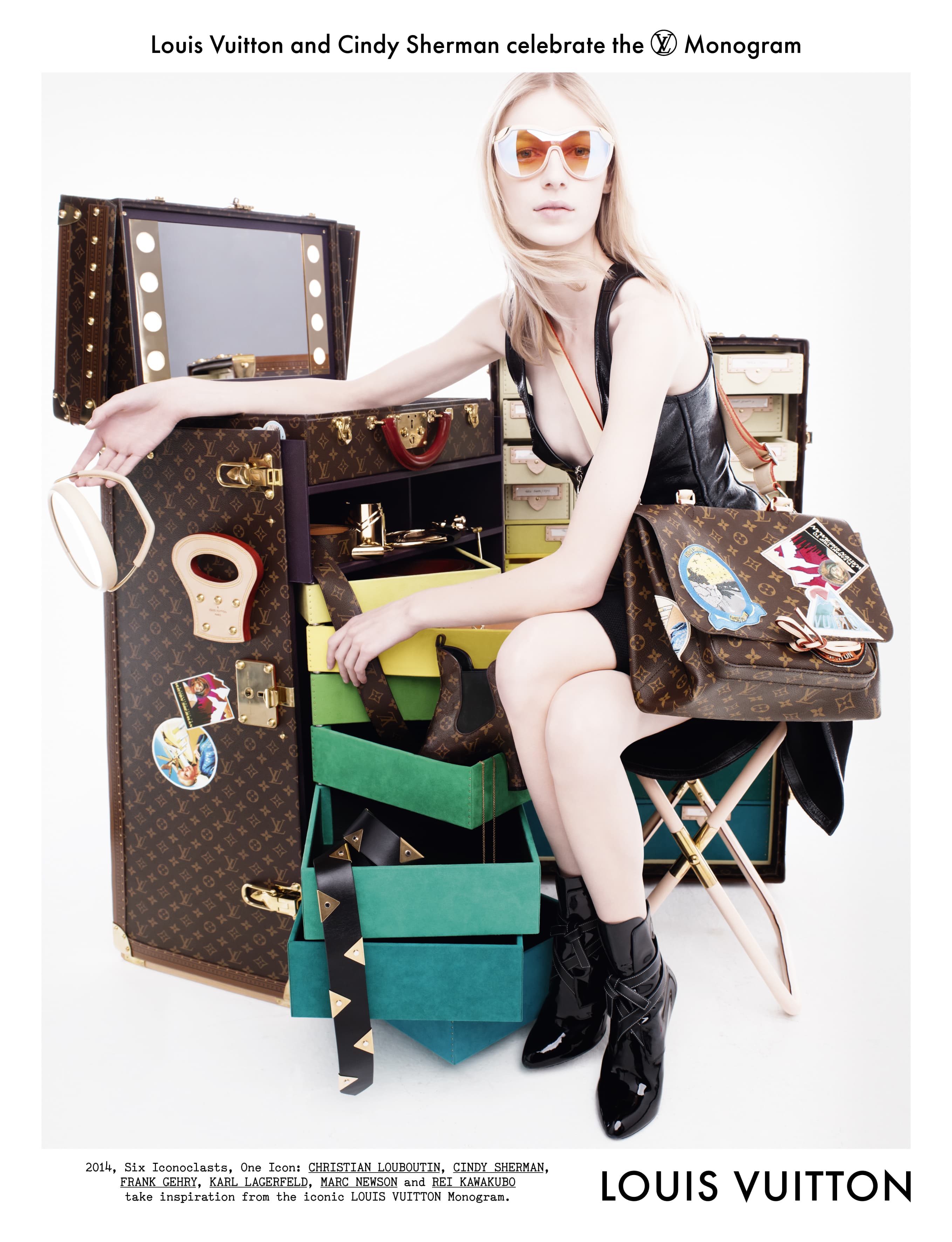 Louis Vuitton Cindy Sherman trunk