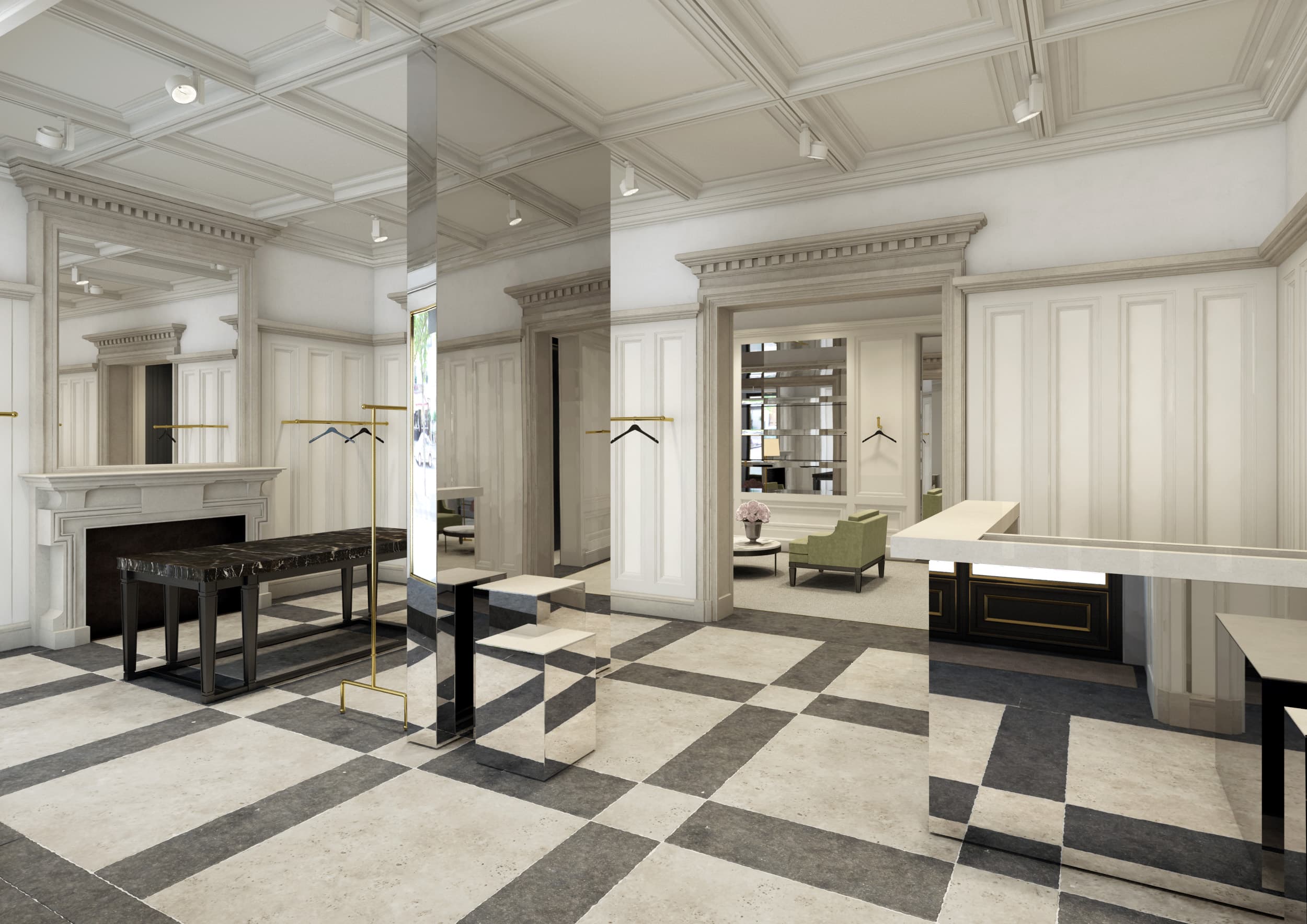 Balmain London flagship store
