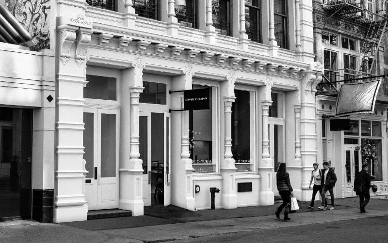 David Yurman Soho Boutique Exterior Shot