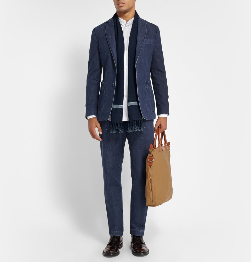 Officine Generale denim suit FW14
