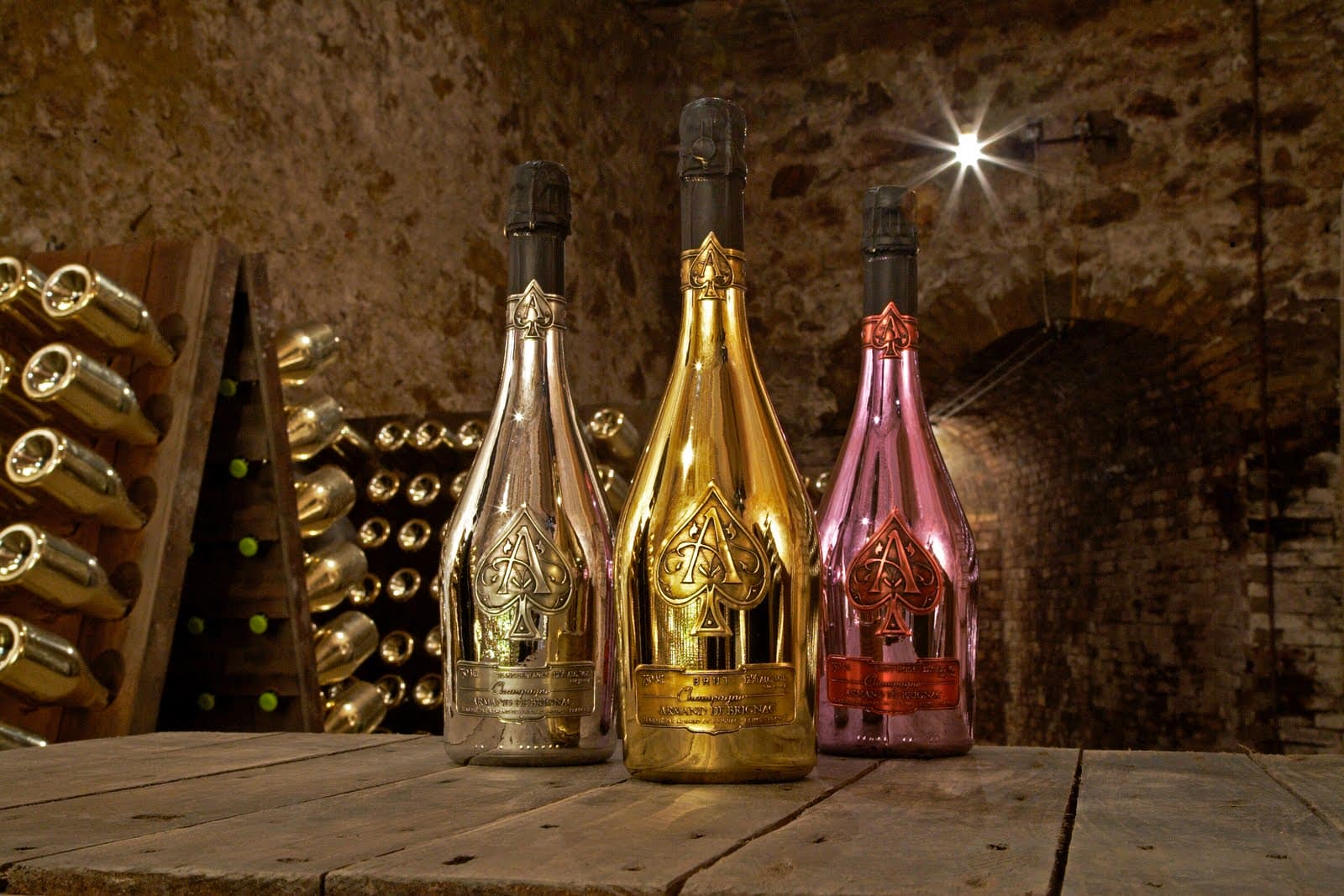 armand de brignac bottles