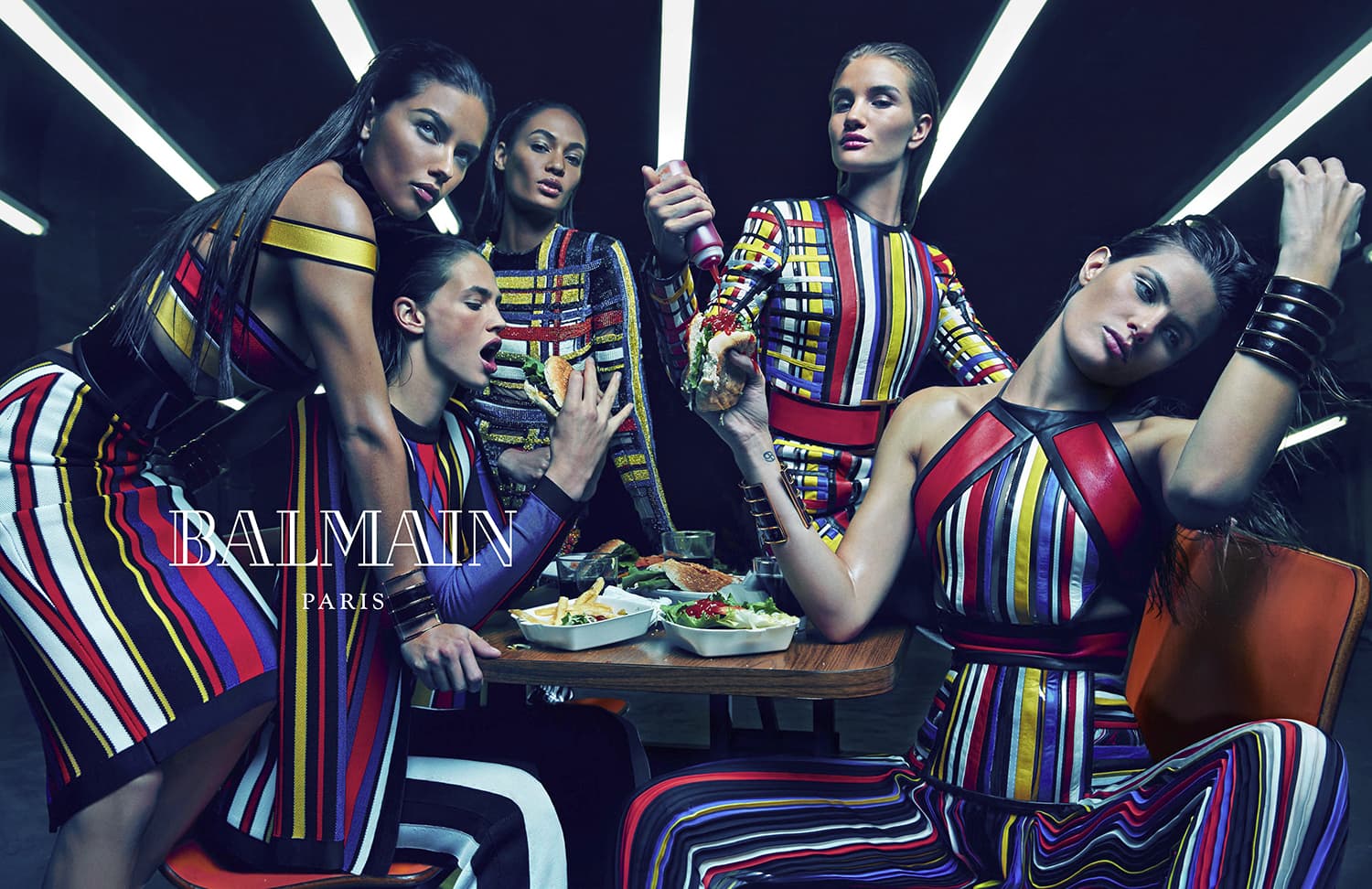Balmain Summer 2015 campaign