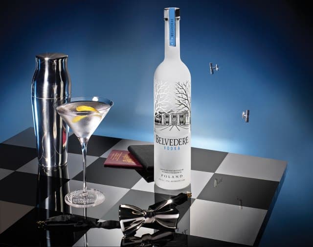 Belvedere Vodka James Bond partnership