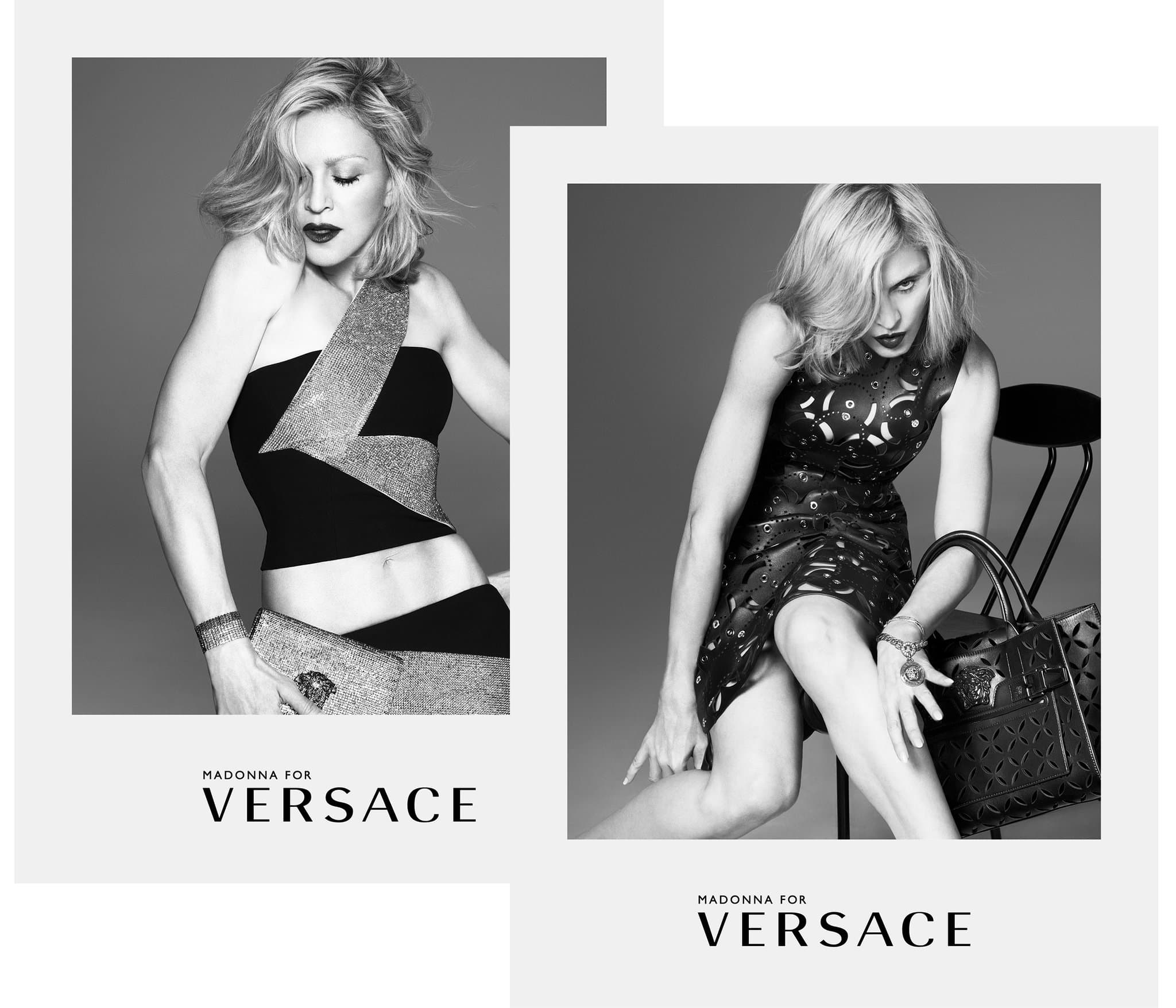 Madonna Versace Spring 2015