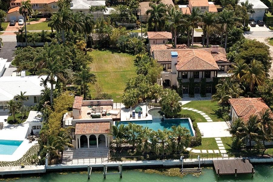 Matt Damon mansion Miami Beach