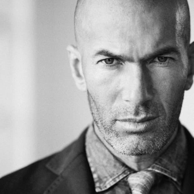 Zinedine Zidane for Mango