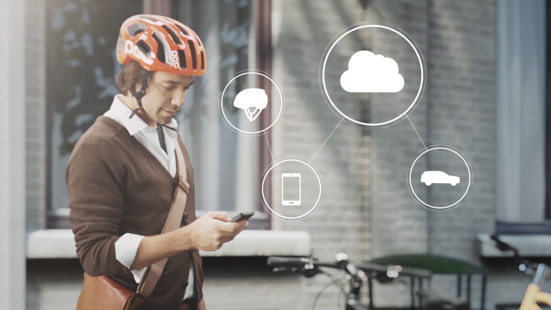 smart cycling helmet