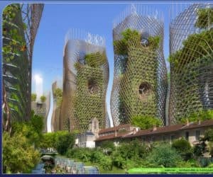 "Bamboo Nest Towers