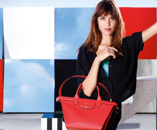 alexa chung longchamp spring 2015