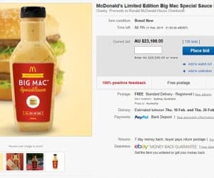 Big Mac sauce
