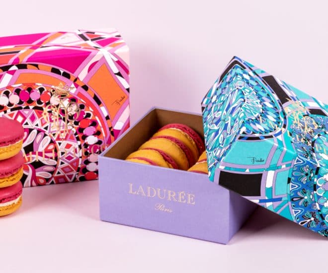 Emilio Pucci Laduree boxes