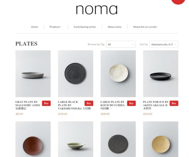 Noma tableware