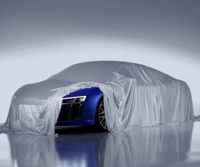 Audi zeigt Laser-Scheinwerfer des neuen R8