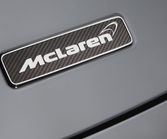 The McLaren emblem