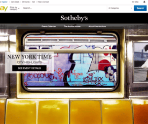 eBay, Sotheby’s launch new online auctions platform