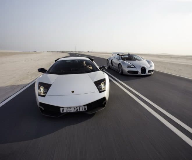 lamborghini bugatti veyron dubai