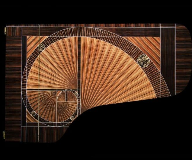 The Fibonacci piano