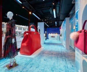 Fendi pop-up boutique London