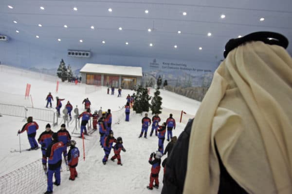 indoor skiing facility of Dubai indoor skiing facility of Dubai