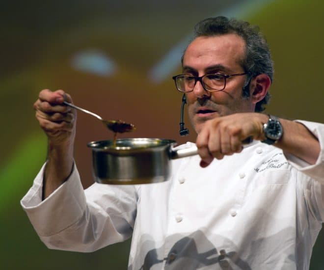 Luxuo AFP Italian chef Massimo Bottura © AFP PHOTO / YASUYOSHI CHIBA