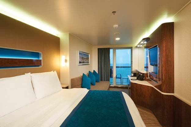 Balcony State Room on the Norwegian Getaway.
