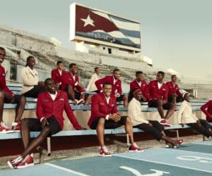 Christian Louboutin X SportyHenri.com Official Supplier of Cuban National delegation celebratory outfit for Rio Olympic Games