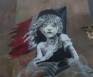 Banksy mural destroyed