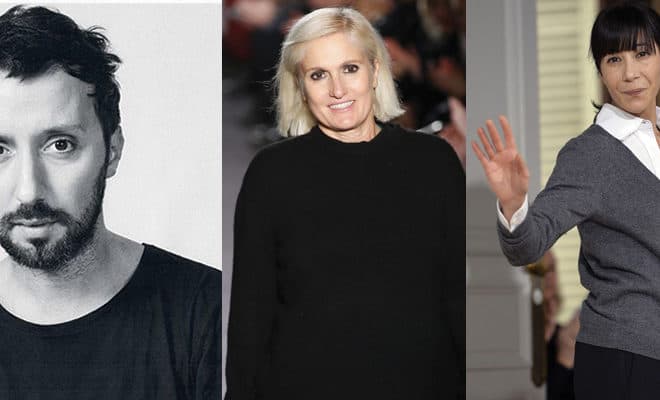 Maria Grazia Chiuri; Anthony Vaccarello; Bouchra Jarrar