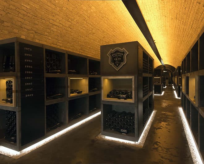 Bollinger Champagne Cellar
