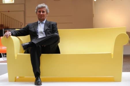 CEO of Italian design company Kartell, Claudio Luti