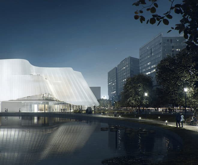 New China Philharmonic Hall Design By MAD Architects