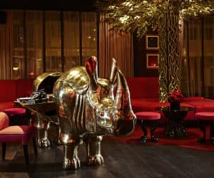 Hotel Vagabond in Singapore: Rhino Reception
